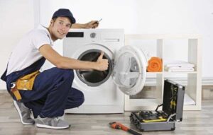 Kỹ thuật viên Điện lạnh Bình Minh sửa máy giặt tại nhà quận Long Biên Hà Nội